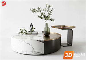 Tea Table Skp Files 